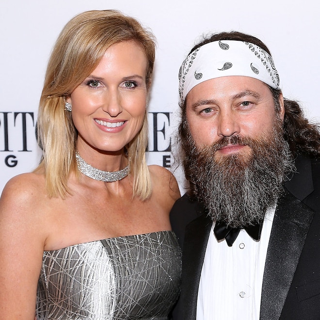 Korie Robertson and Willie Robertson of the reality series "Duck Dynasty"